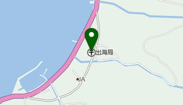 出海郵便局の地図画像