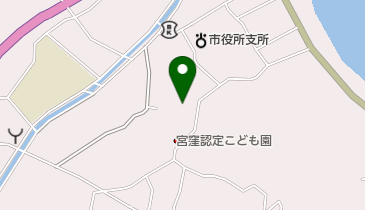 宮窪郵便局の地図画像