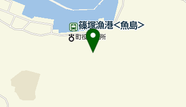 魚島郵便局の地図画像