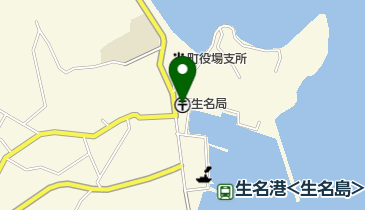 生名郵便局の地図画像