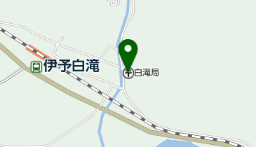 白滝郵便局の地図画像