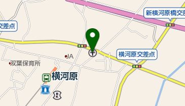 横河原郵便局の地図画像