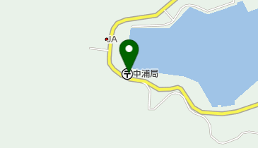 中浦郵便局の地図画像