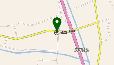 泉郵便局の地図画像