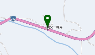 父二峰郵便局の地図画像