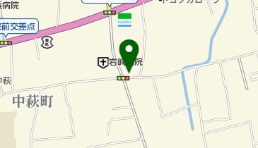 新居浜中村郵便局の地図画像