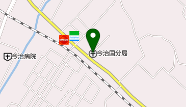 今治国分郵便局の地図画像