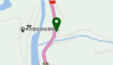 木沢郵便局の地図画像