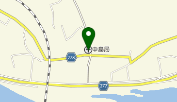 中島郵便局の地図画像