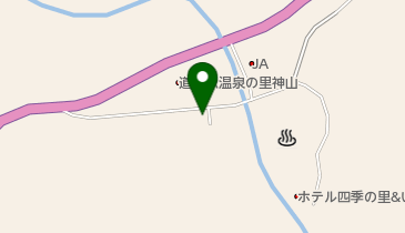 神山郵便局の地図画像