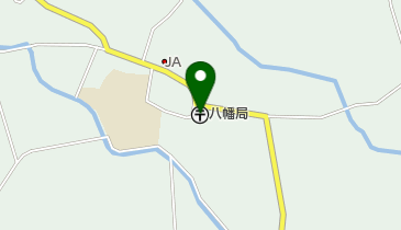 八幡郵便局の地図画像