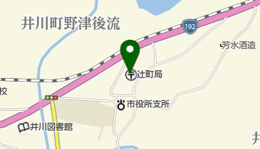 辻町郵便局の地図画像