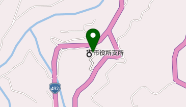 川井郵便局の地図画像
