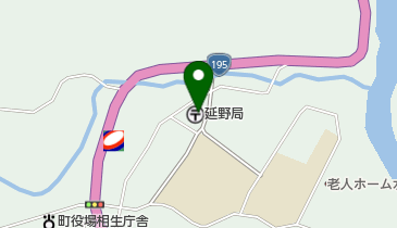 延野郵便局の地図画像