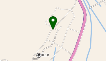 川上郵便局の地図画像