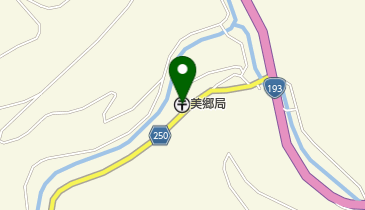 美郷郵便局の地図画像