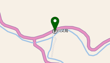 川又郵便局の地図画像