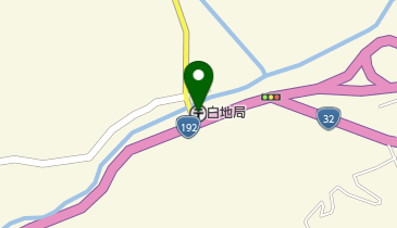 白地郵便局の地図画像