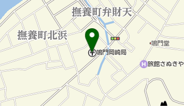 鳴門岡崎郵便局の地図画像