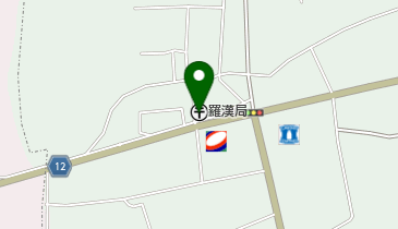 羅漢郵便局の地図画像