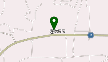 美馬郵便局の地図画像