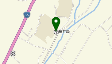 福井郵便局の地図画像