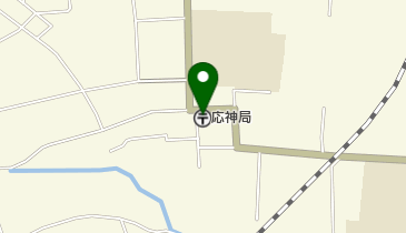 応神郵便局の地図画像