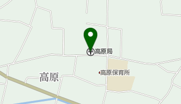 高原郵便局の地図画像