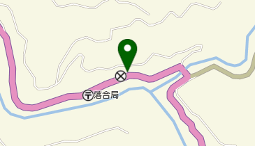 落合郵便局の地図画像