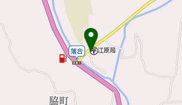 江原郵便局の地図画像