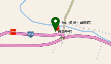 鬼籠野郵便局の地図画像