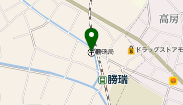 勝瑞郵便局の地図画像