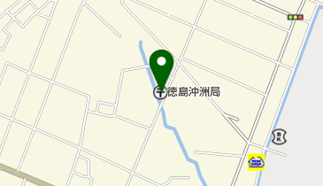 徳島沖洲郵便局の地図画像