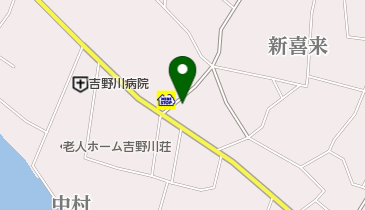 新喜来簡易郵便局の地図画像