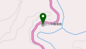三ツ木簡易郵便局の地図画像
