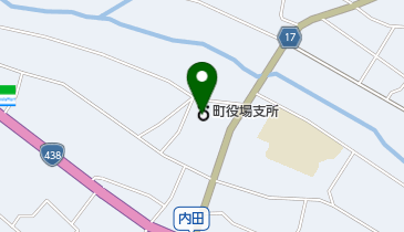 琴南郵便局の地図画像