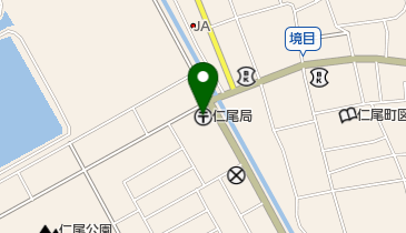 仁尾郵便局の地図画像