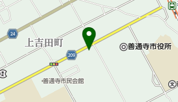 善通寺郵便局の地図画像