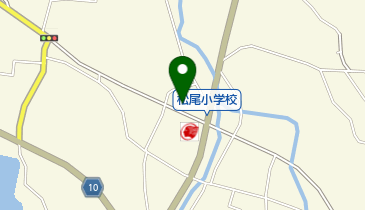 大川郵便局の地図画像
