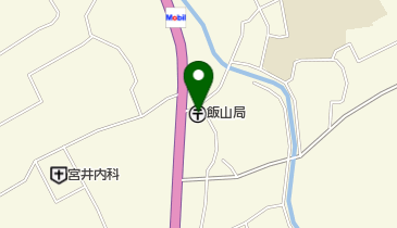 飯山郵便局の地図画像