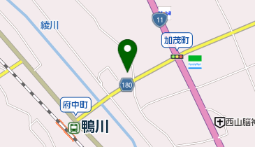 坂出鴨川郵便局の地図画像