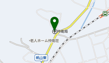 仲南郵便局の地図画像