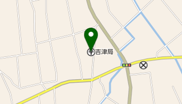 吉津郵便局の地図画像
