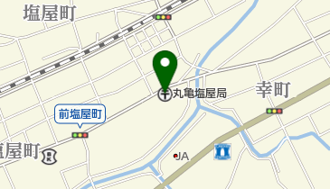 丸亀塩屋郵便局の地図画像