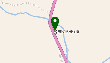 五名郵便局の地図画像