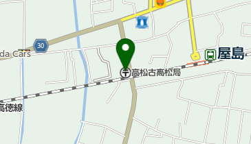 高松古高松郵便局の地図画像