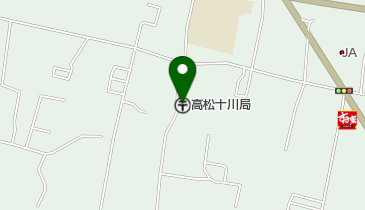 高松十川郵便局の地図画像