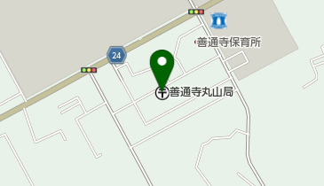 善通寺丸山郵便局の地図画像