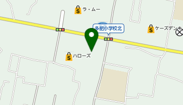 高松多肥郵便局の地図画像