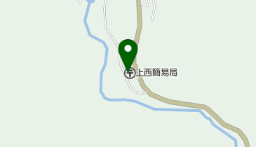 上西簡易郵便局の地図画像